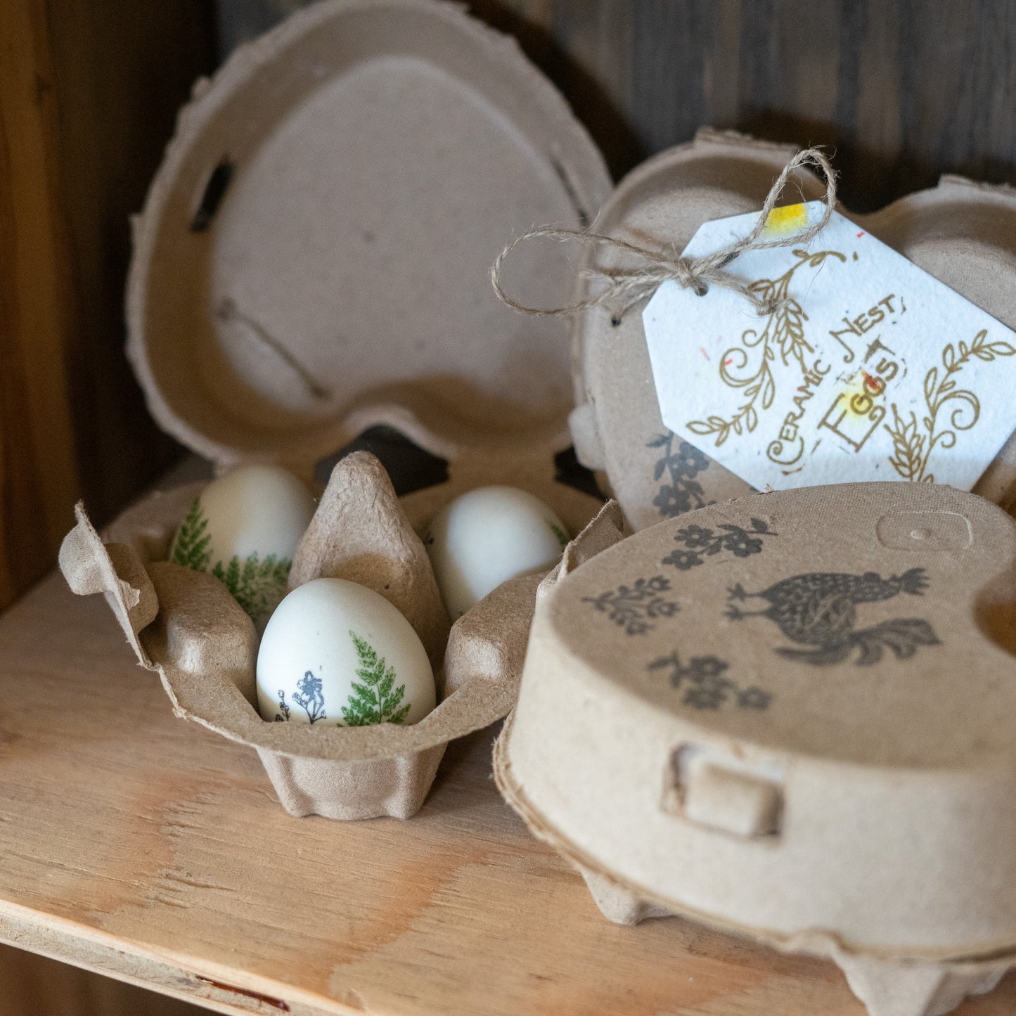 CERAMIC NEST EGGS *SECONDS*
